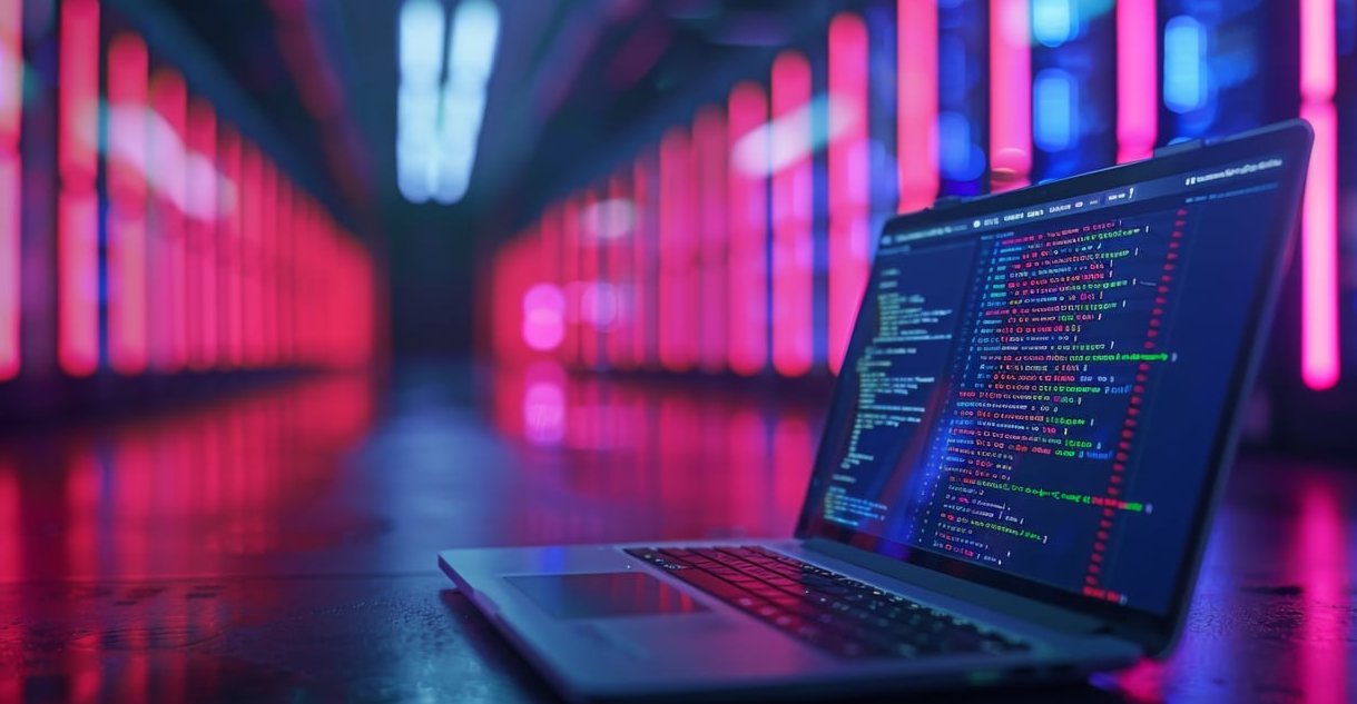 javascript code laptop